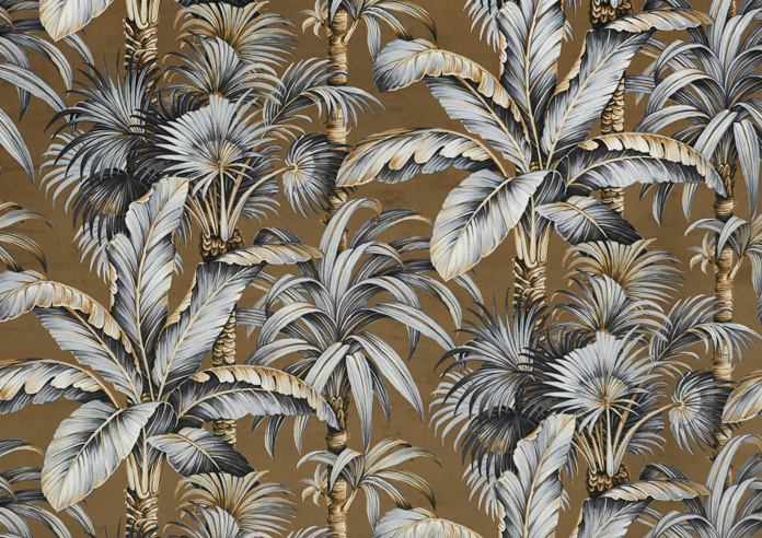 Tripura, Honey - Fabric Only - Image 3